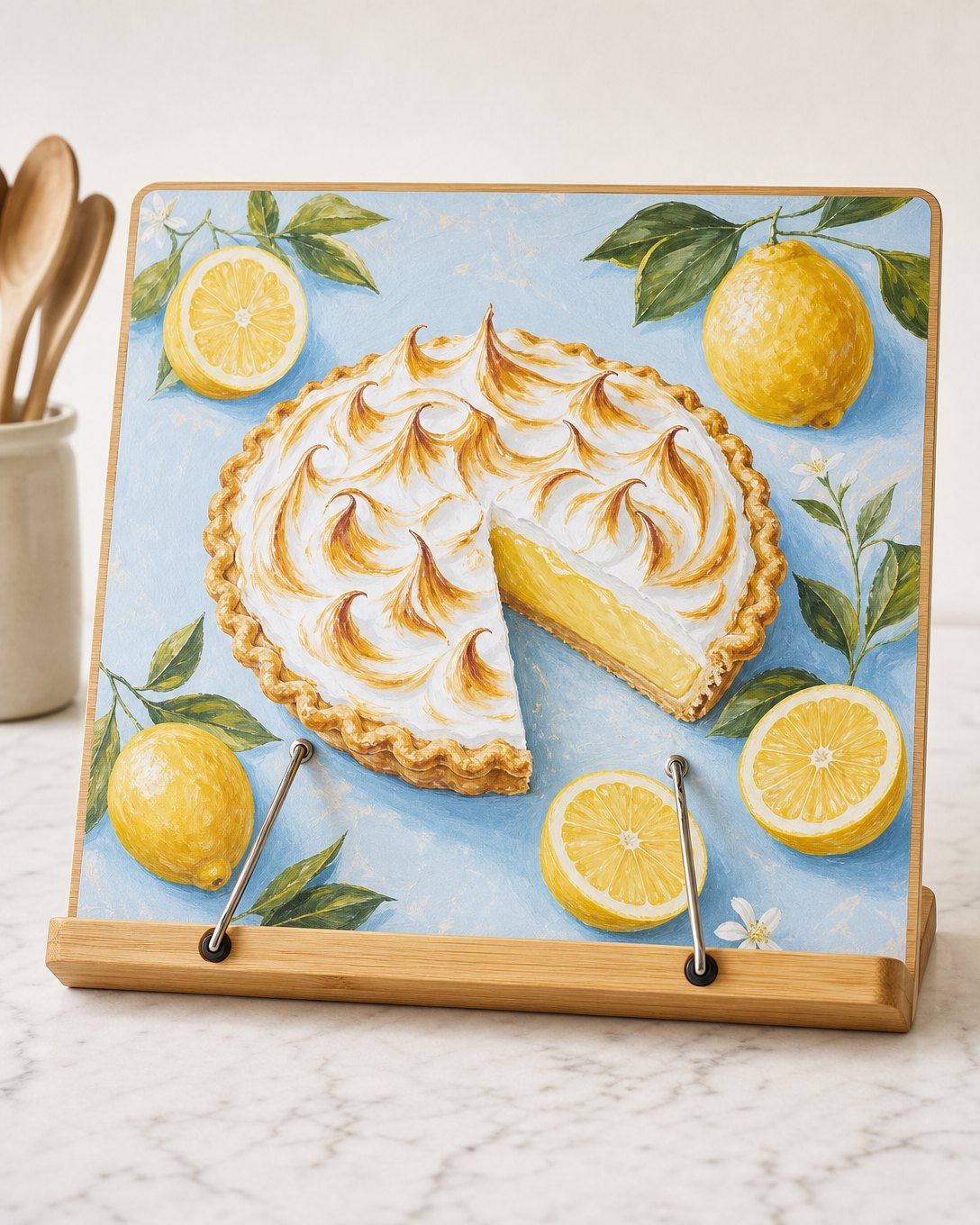 Lemon Meringue Cookbook Stand, image 1