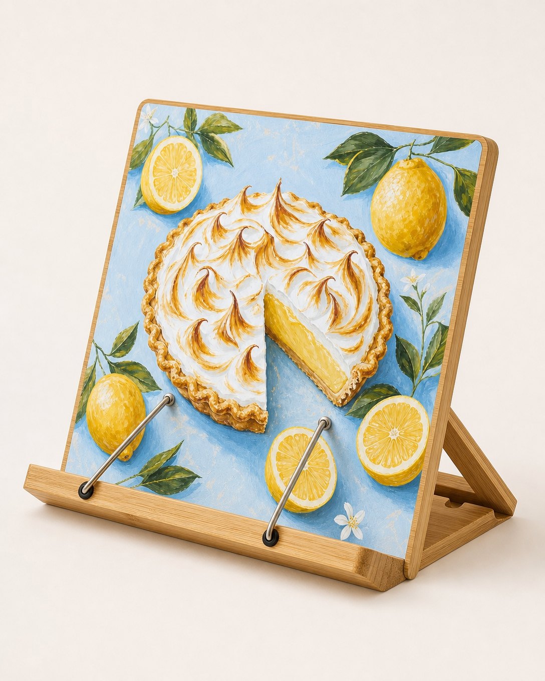 Lemon Meringue Cookbook Stand, image 3