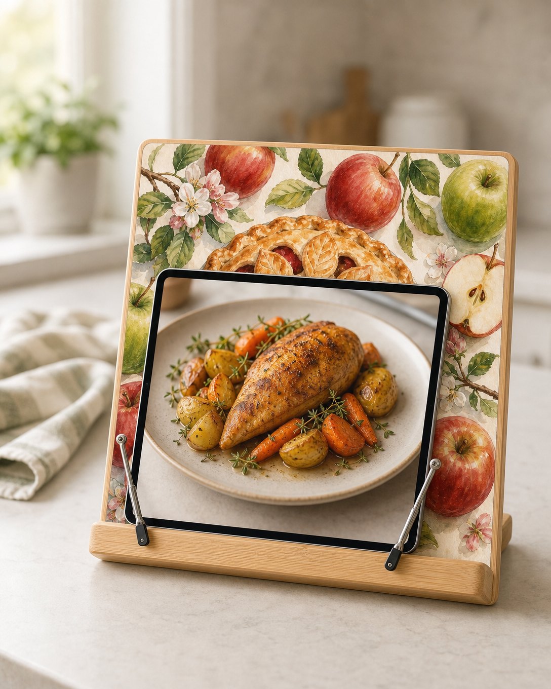 Apple Orchard Pie Cookbook Stand, image 4