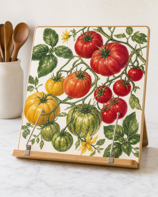 Heirloom Tomatoes Cookbook Stand, image 1
