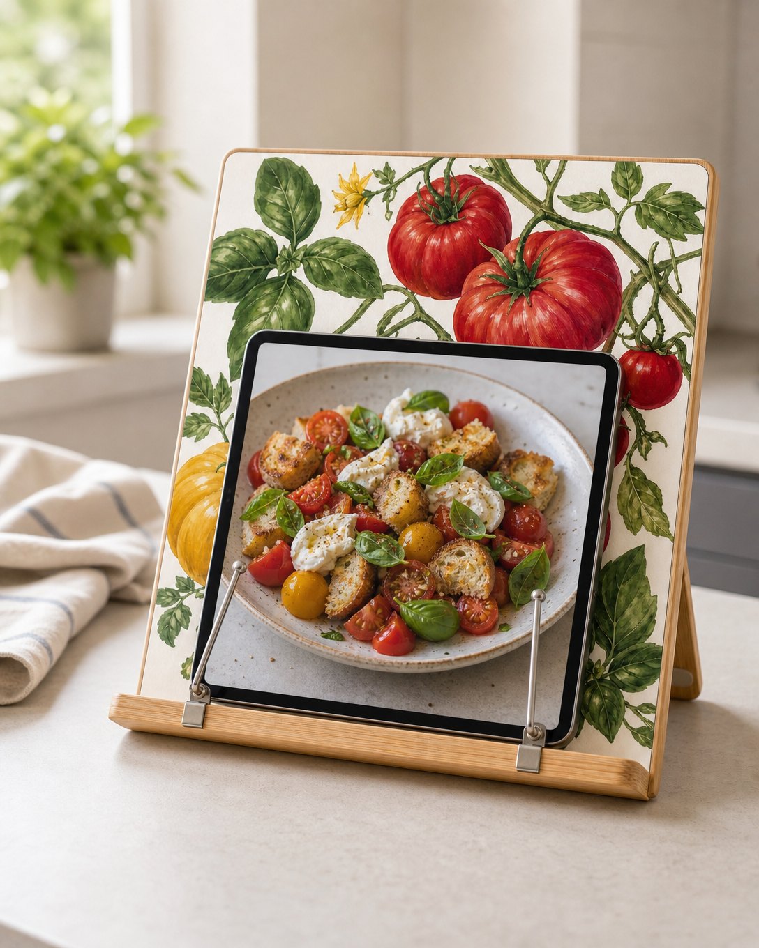 Heirloom Tomatoes Cookbook Stand, image 4