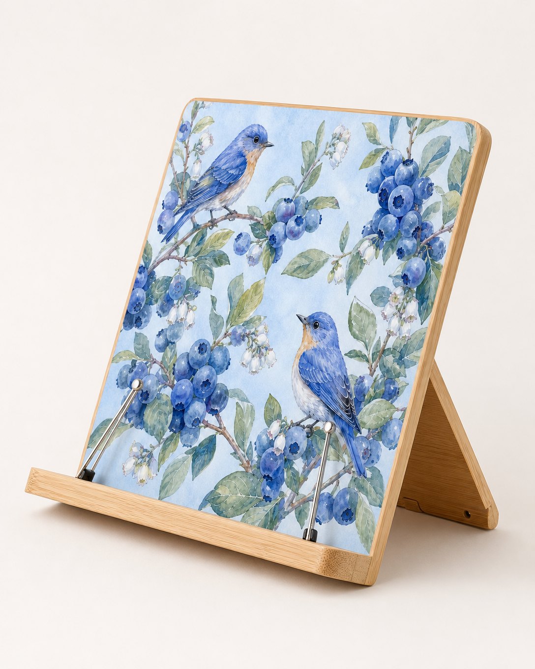 Blueberry Patch Cookbook Stand, image 3