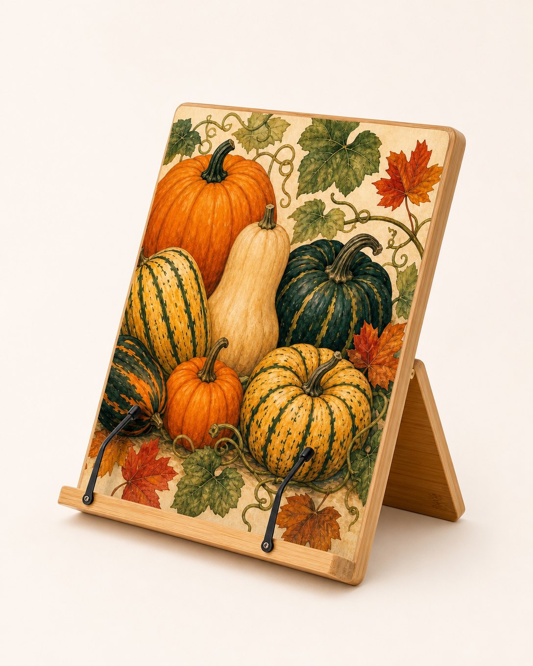 Harvest Squash Cookbook Stand, image 3
