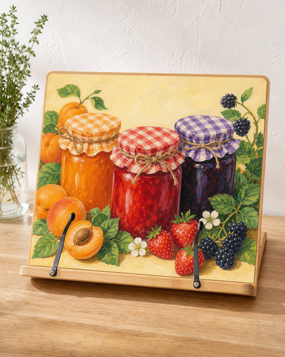 Summer Preserves Cookbook Stand, image 1