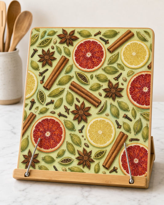 Cardamom and Citrus Cookbook Stand, image 1