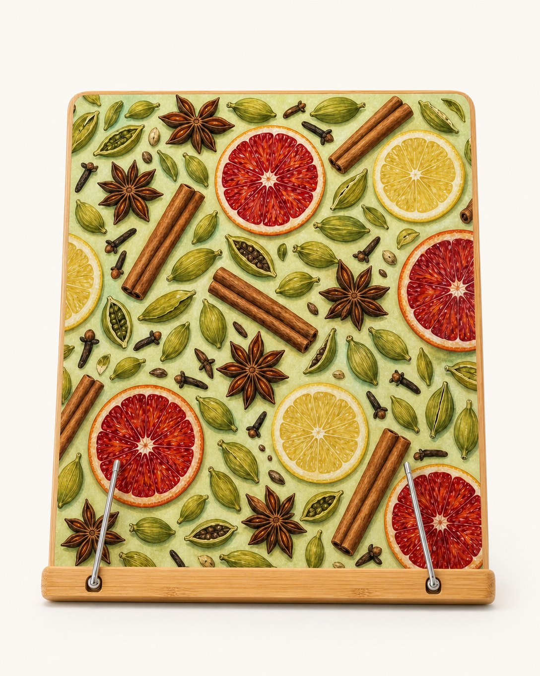 Cardamom and Citrus Cookbook Stand, image 2