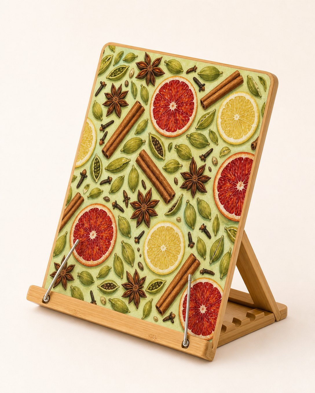 Cardamom and Citrus Cookbook Stand, image 3