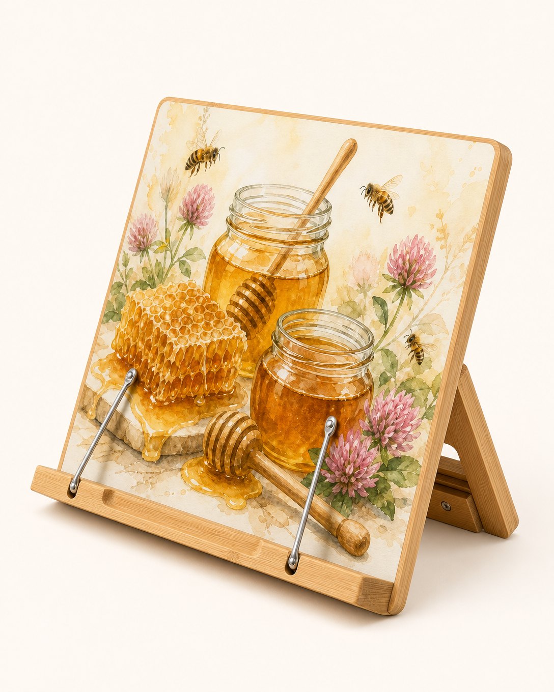 Honey Pantry Cookbook Stand, image 3